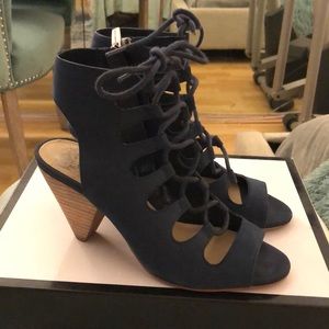 Blue Vince Camuto Cone Heels
